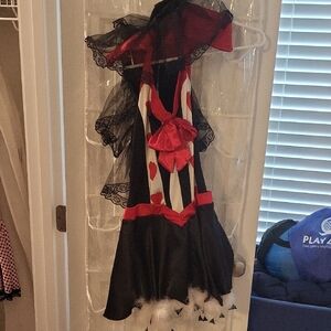 Red and Black Halloween Pirate Costume